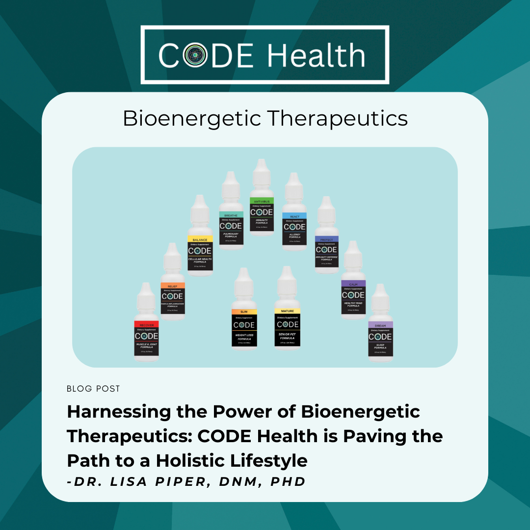 Harnessing the Power of Bioenergetic Therapeutics: CODE Health is Paving the Path to a Holistic Lifestyle