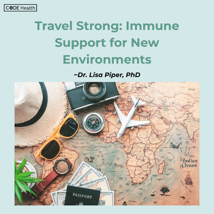 Code Health Travel Strong Immune Support