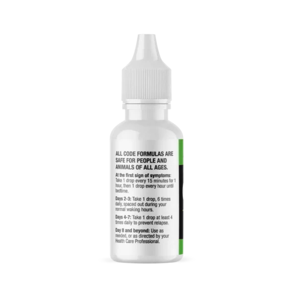 Code Health Bottle 15ml Antivirus Right