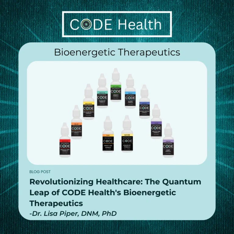 Revolutionizing Healthcare: The Quantum Leap of CODE Health’s Bioenergetic Therapeutics