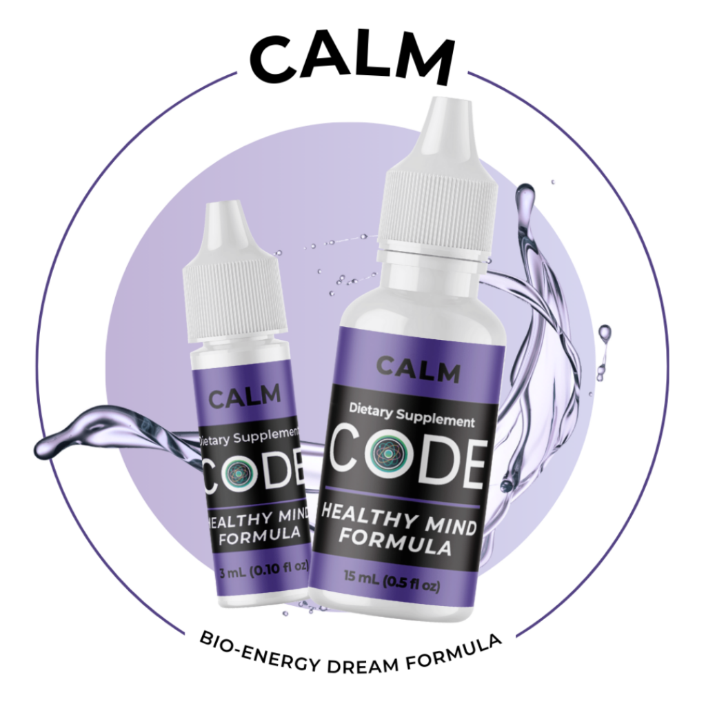 Calm Circle 3ml And 15ml Bottles With Purple Splash Drops