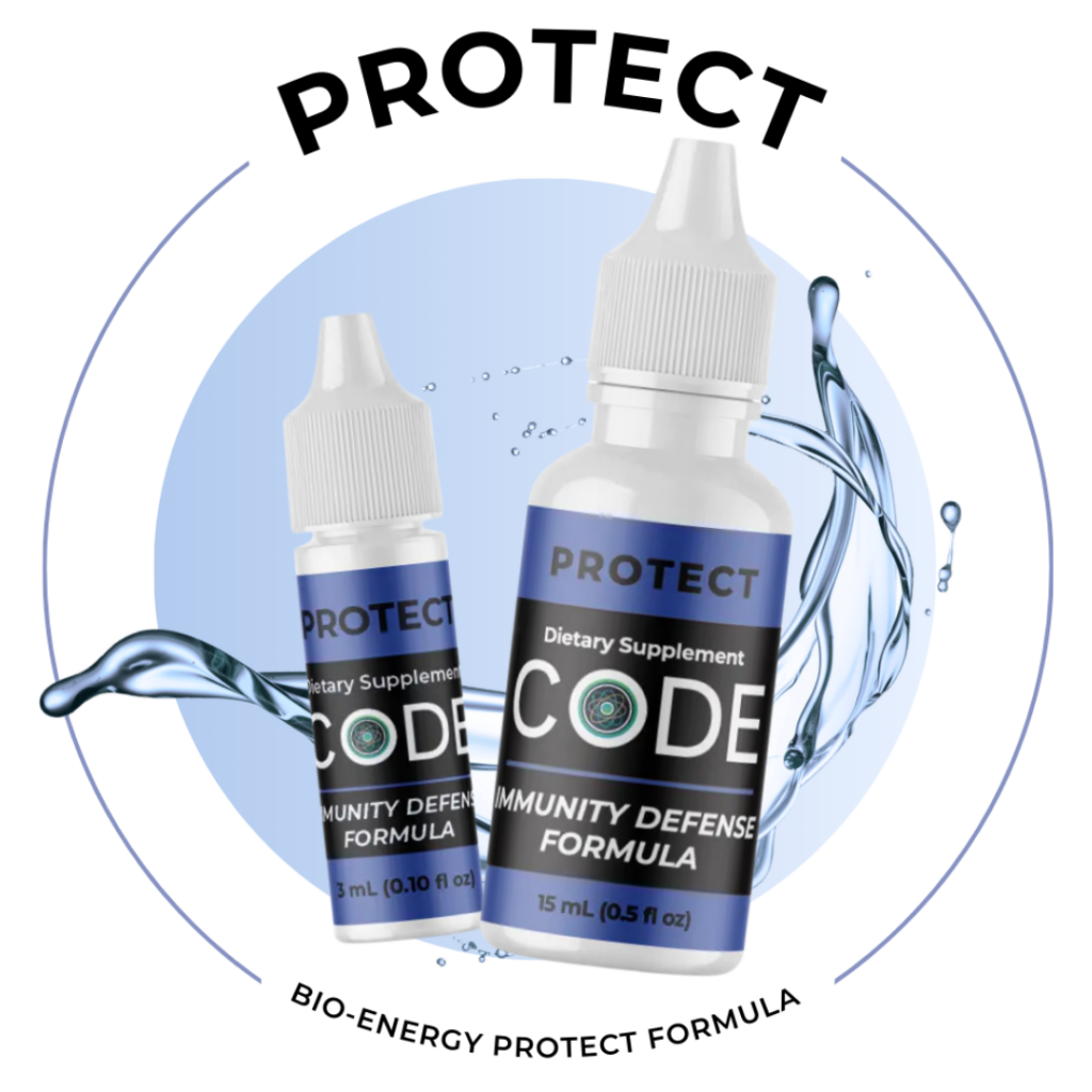 Protect Circle 3ml And 15ml Bottles With Purple Splash Drops