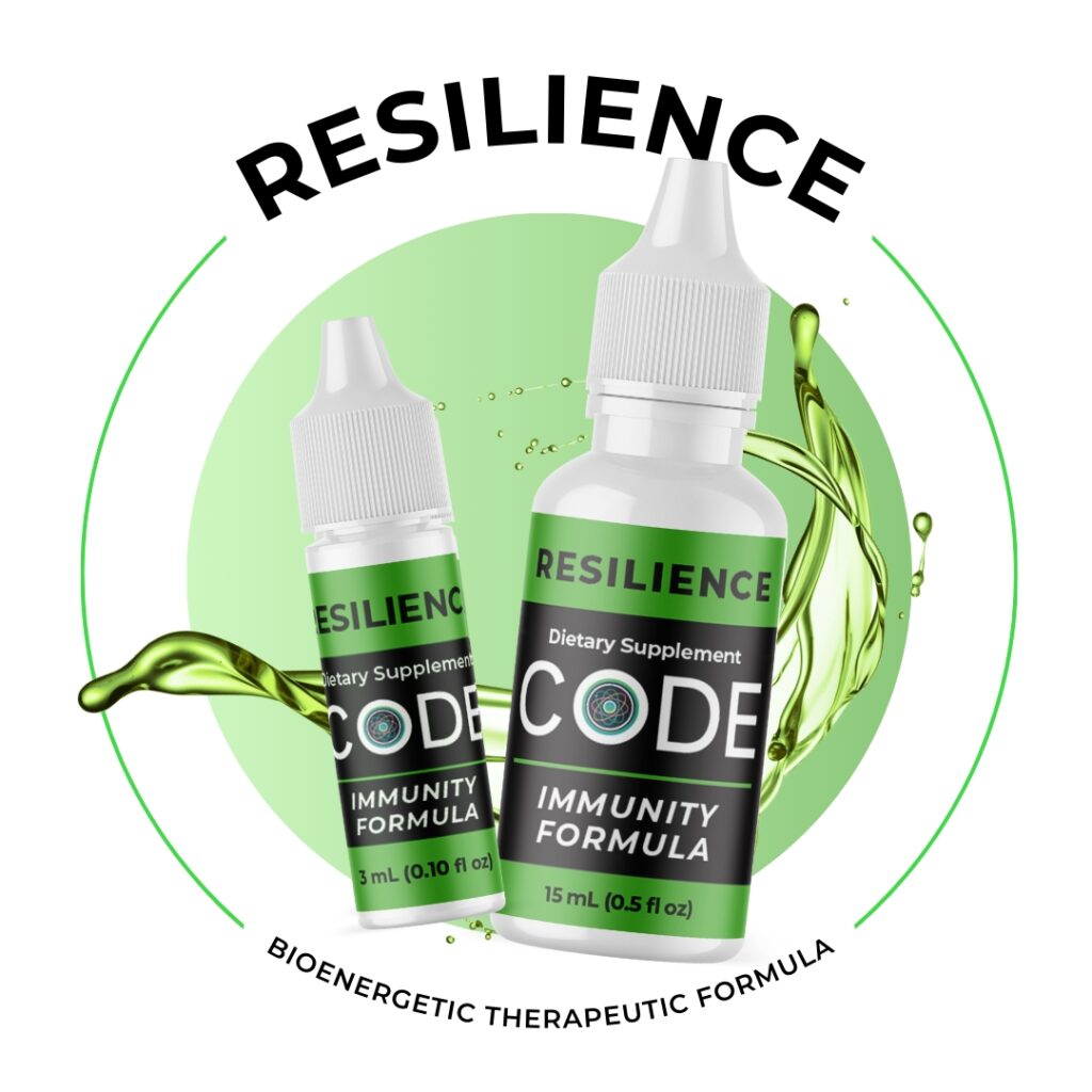 Resilience Circle 3ml And 15ml Bottles With Purple Splash Drops