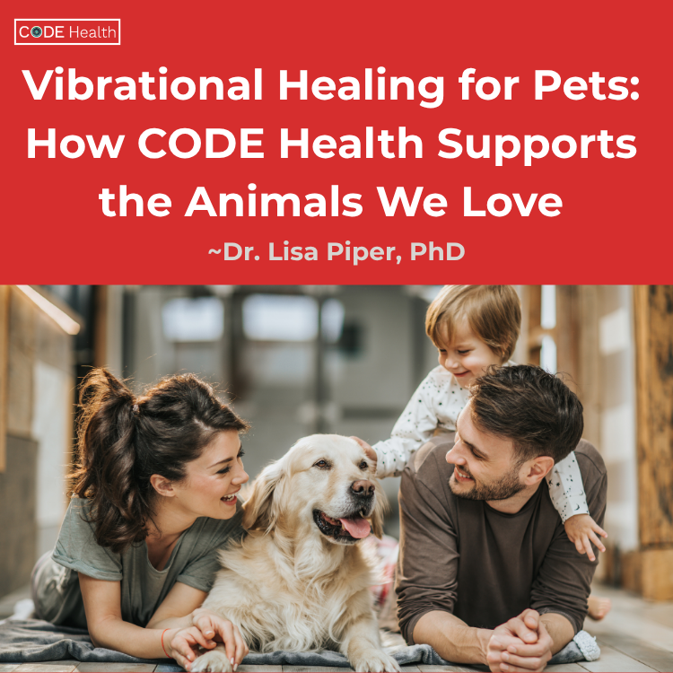 Code Health Vibrational Healing For Pets How Code Health Supports The Animals We Love
