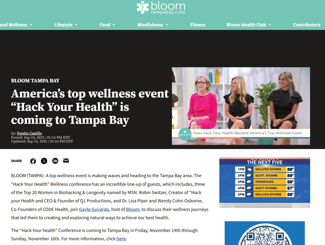 Code Health Bloomtv Sep2025
