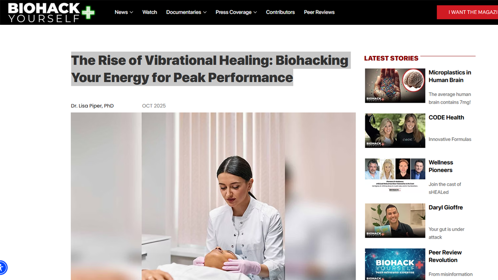 Code Health Articles Biohacking Vibrational