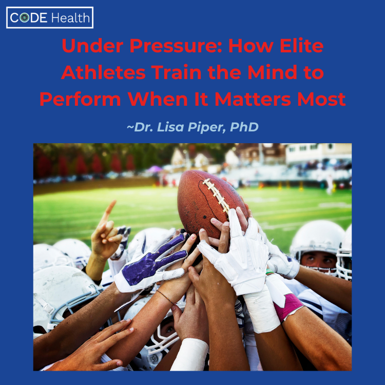 Code 0health Undr Pressure How Elite Athletes Train